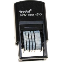 Міні-датер 3,8 мм пластмасовий Trodat 4810 Bank