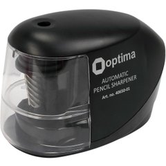 Точилка автоматична "Optima" на батарейці, чорна №O40650-01