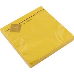 Серветки столові ТМ Luxy 3-слойні 20 шт. жовті