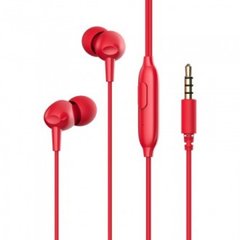 Навушники вакуумні Havit HV-E48P red+мікрофон