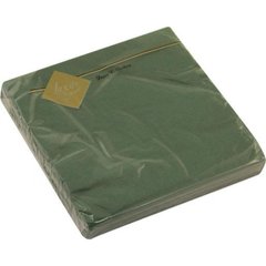 Серветки столові ТМ Luxy 3-слойні 20 шт. зелені