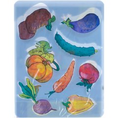 Трафарет "Овочі" (202х155) з кольор.картинкою №0580(20)