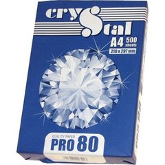 Папір для ксерокса A4 80г/м2 Ф Crystal Pro 500 шт.