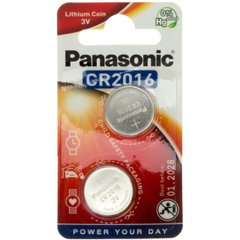 Батарейка Panasonic CR2016/2bl lithium 3V