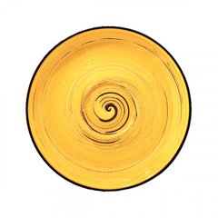 Блюдце керам. "Spiral Yellow" 15см №WL-669436/4369/Wilmax/(6)(48)