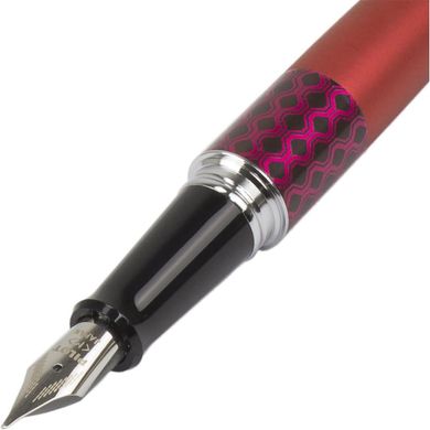 Ручка чорнильна "Pilot" червоний металік, "хвиля" №FD-MR3-M-WV-E