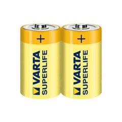 Батарейки Varta Superlife R-14 / плівка 2 шт (12) (60)