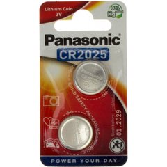 Батарейка Panasonic CR2025/2bl lithium 3V