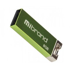 Флеш-пам`ять 8GB "Mibrand" Сhameleon USB2.0 light green №1722