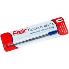 Стрижень кульковий Flair Cardinal 5CL довгий синій для металевих ручок