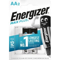 Батарейки Energizer Max Plus LR-06/блістер 2шт(12)