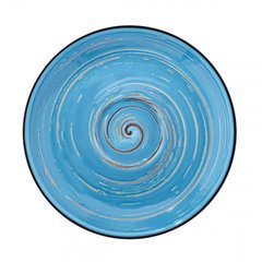 Блюдце керам. 300мл "Spiral Blue" №WL-669636/6363/Wilmax/(6)(48)