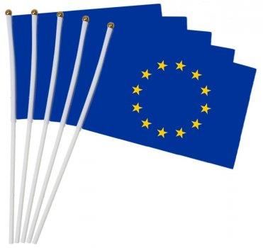 Прапор Євросоюзу 14х21см