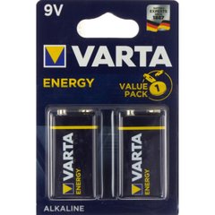 Батарейка Varta Алкалайн 6LR61/2bl energy крона