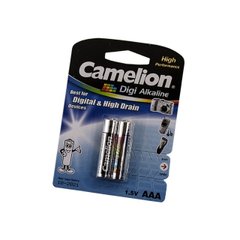 Батарейки Camelion Digi Alkaline LR-03 / блистер 2 шт (144)
