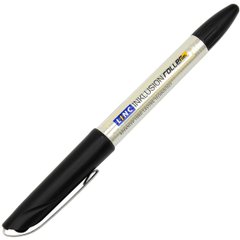 Ручка гелева "Linc" 420360 Inklusion Roller 0,7 мм, чорна