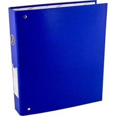 Папка на 4-х кільцях Norma А4 50мм картонна ПВХ синя 5306/03070426
