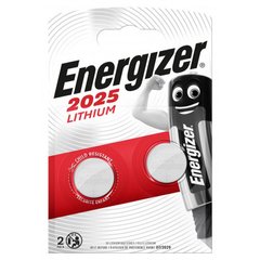 Батарейка Energizer Lithium CR2025/2bl(2)(20)