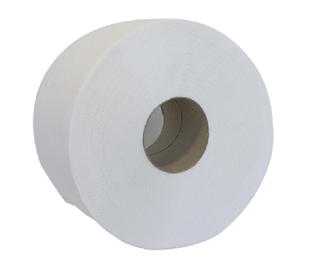 Туалетний папір "Buroclean.Джамбо" на гільзі,сірий №10100051