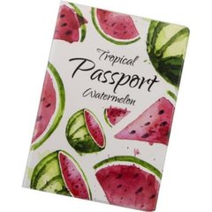 Обкладинка для паспорта ПВХ з написом "Passport Tropical Passport" №307029