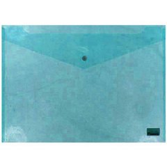 Папка-конверт Axent 1402-22 А4 на кнопці синя