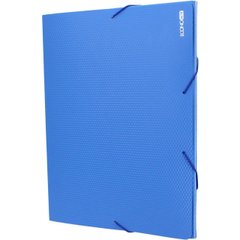 Папка-бокс Economix E31401-02 А4 20мм пластикова на резинці синя