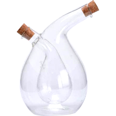 Пляшка для олії та оцту скло 2в1 (400мл,80мл) №701-13/S&T/(24)