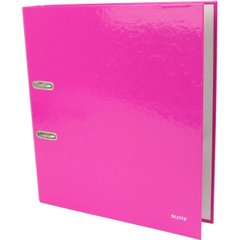 Папка-реєстратор Leitz WOW 10060023 А4 5см рожевий металік