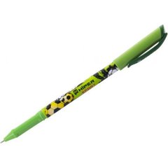 Ручка кулькова масляна "Hiper" Sport 0,7 мм зелена (10) (100) (1000) №HO-150