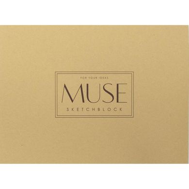 Альбом для ескізів склейка 40арк. A5+ "Muse" Sketch №PB-GB-040-028/Школярик/(88)