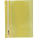 Папка-швидкозшивач Economix E31510-05 А4 з перфорацією глянсовий прозорий верх жовта