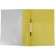 Папка-швидкозшивач Economix E31510-05 А4 з перфорацією глянсовий прозорий верх жовта