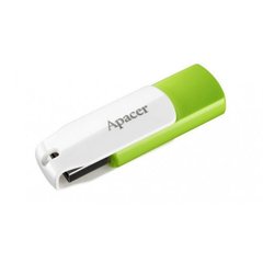 Флеш-пам`ять 64GB "Apacer" AH335 USB2.0 green/white №4361