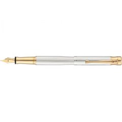 Ручка перова "Waldmann" Tango,срібна з позолотою W0314