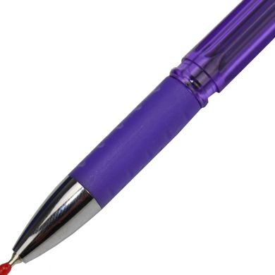 Ручка кулькова масляна "Optima" Oil Pro 0,5 мм фіолетова (12) (144) №O15616-12