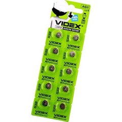Батарейка VidexAG11/10bl (LR721) (10) (100)