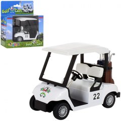 Машина мет. "Kinsfun" (Golf Cart) 11,5 см, у коробці, 14х16х7см №KS 5105 W (96)