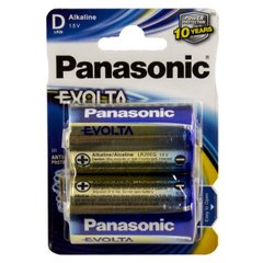 Батарейки Panasonic Alkaline Evolta LR-20 / блістер 2 шт (12)