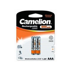 Акумулятори Camelion Ni-Mh (R-03,900 mAh) / блістер 2 шт (12)