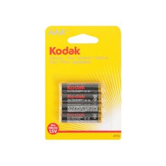 Батарейки Kodak Extra Heavy Duty R-03 / блистер 4 шт (12) (60)