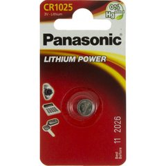 Батарейка Panasonic CR-1025/1bl 3V lithium