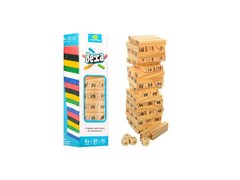 Іграшка дерев'яна яна Вежа,51 блок, MD1211