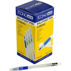 Ручка кулькова масляна Economix Iceberg 0,7 мм синя E10197-02