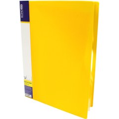 Папка Economix" А4 з 20 файлами жовта (24) №E30602-05