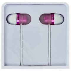 Навушники вакуумні метал. Xiaomi MI Piston AIR (гарнітура) pink+мікрофон