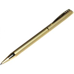 Ручка ролер "FlairP" №671 Beverly hill сатин gold сріб.корп. 48074 сін.