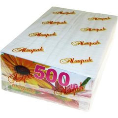 Серветки паперові Alsupak Барна 90103 500 шт. білі