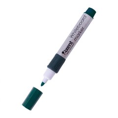 Маркер "Axent" Whiteboard круглий 2 мм для дошки зелений (12) (120) №2551-04