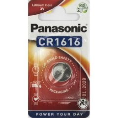 Батарейка Panasonic CR-1616/1bl 3V lithium(12)