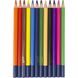 Олівці кольорові 12 кольорів Kite трикутні, Jumbo (12) (120) №K17-048